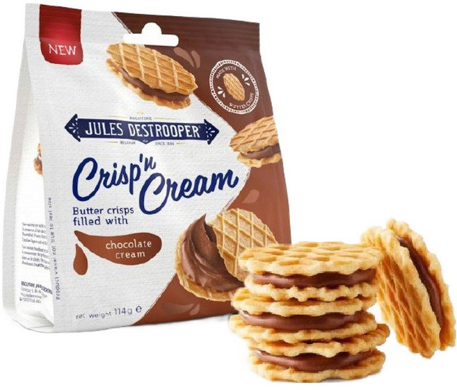 쥴스데스트루퍼 크리스프앤크림 초코, 114g, 1개