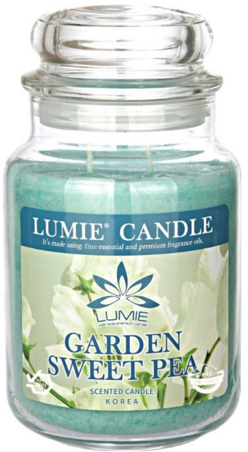 LUMIE CANDLE 蠟燭, 1個, 花園甜豌豆, 570g