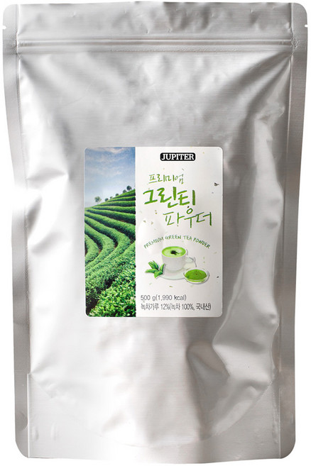 쥬피터 프리미엄 그린티 파우더, 500g, 1개, 1개입