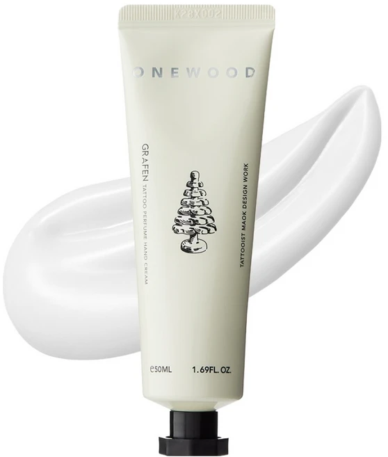 그라펜 타투 퍼퓸 원우드 핸드크림, 1개, 50ml - 쿠팡