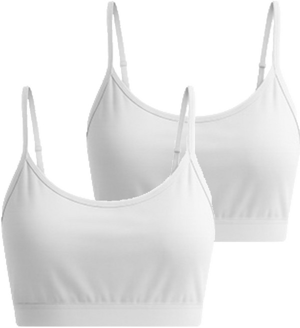 소소미도 주니어용 실키레이온 브라 2p