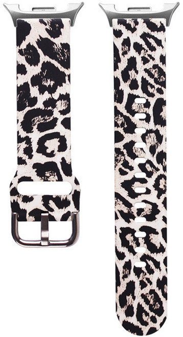 JELLY.TIGER 矽膠運動錶帶, 豹紋, 1個