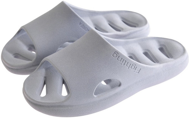 CMYK 국산 미끄럼예방 퉁퉁이 PVC 욕실 화장실 다용도 슬리퍼, 블루, 1개