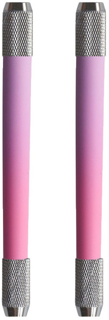 미소로운 양방향 연필깍지, 그라데이션핑크, 2개