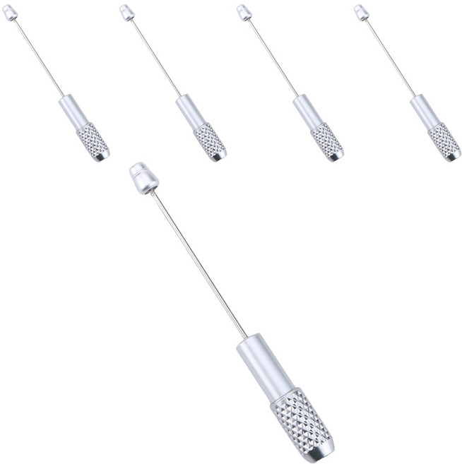 미소로운 DIY 연필깍지, 실버, 5개