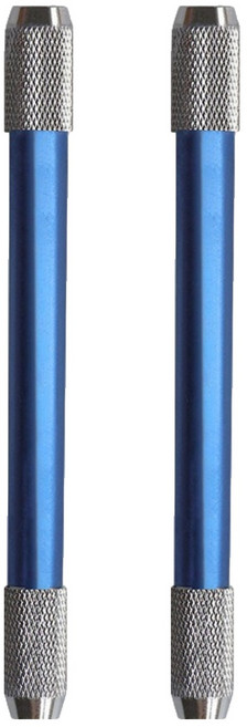 미소로운 양방향 연필깍지, 블루, 2개