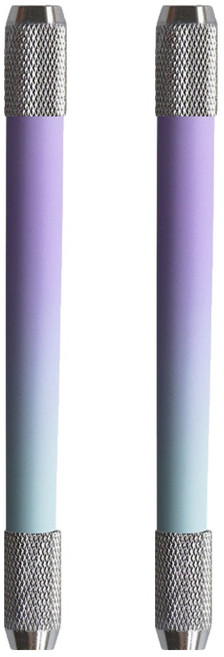 미소로운 양방향 연필깍지, 그라데이션퍼플블루, 2개