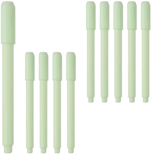 미소로운 연필깍지, 마카롱그린, 10개