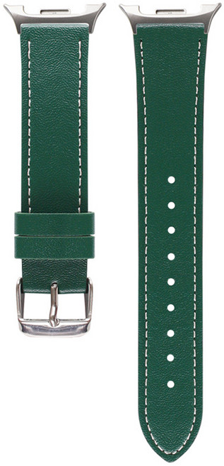 젤리타이거 프리미엄 가죽 스트랩 밴드, 포레스트그린, 1개