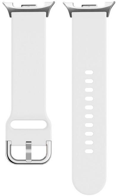 젤리타이거 실리콘 스포츠 스트랩 밴드, 화이트, 1개