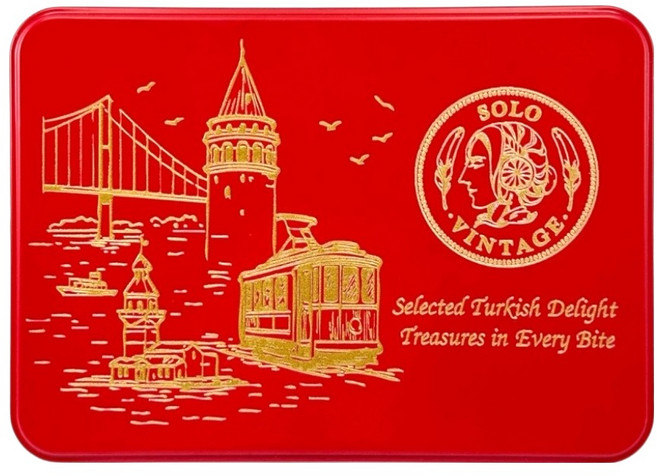 SOLO VINTAGE 土耳其綜合風味軟糖, 550g, 1個
