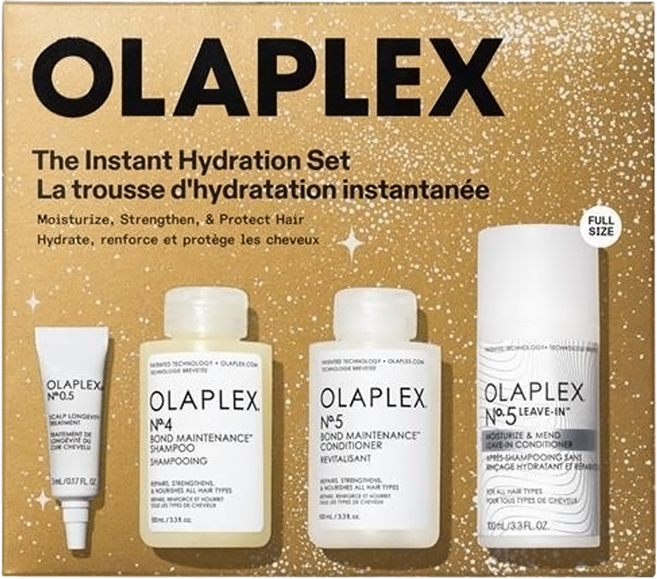OLAPLEX 歐啦 瞬效水潤修護組 N0.5 5ml + N4 100ml + N5 100 ml + N5L 100ml, 305ml, 1組