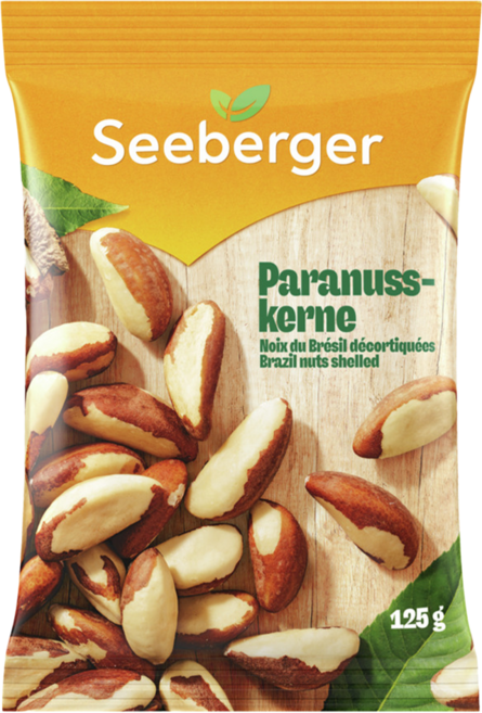 德國 Seeberger 去殼巴西堅果, 125g, 1包