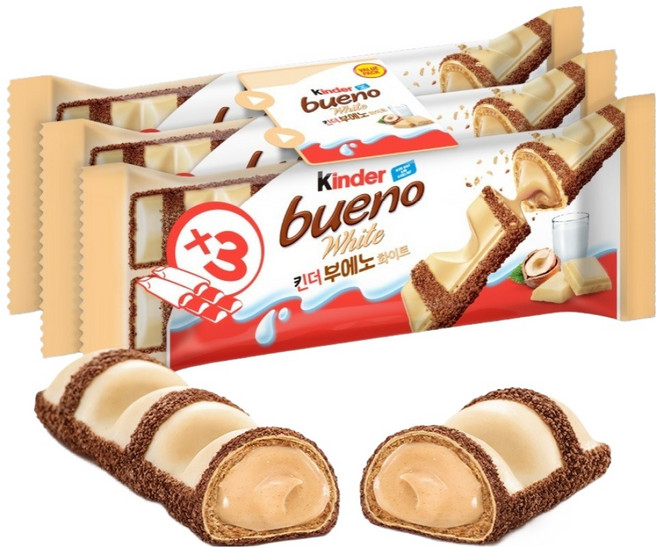 킨더 부에노 화이트 T2 2p, 39g, 3개