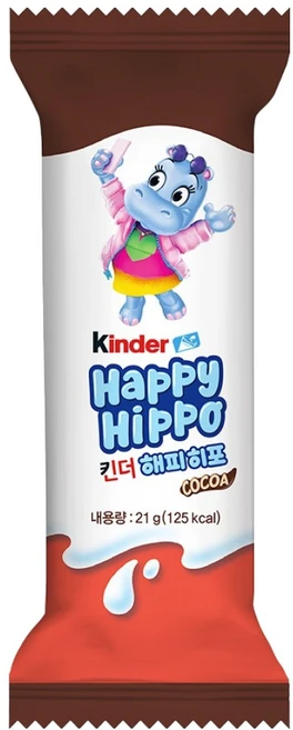 킨더 해피히포 T1, 21g, 1개 - 쿠팡
