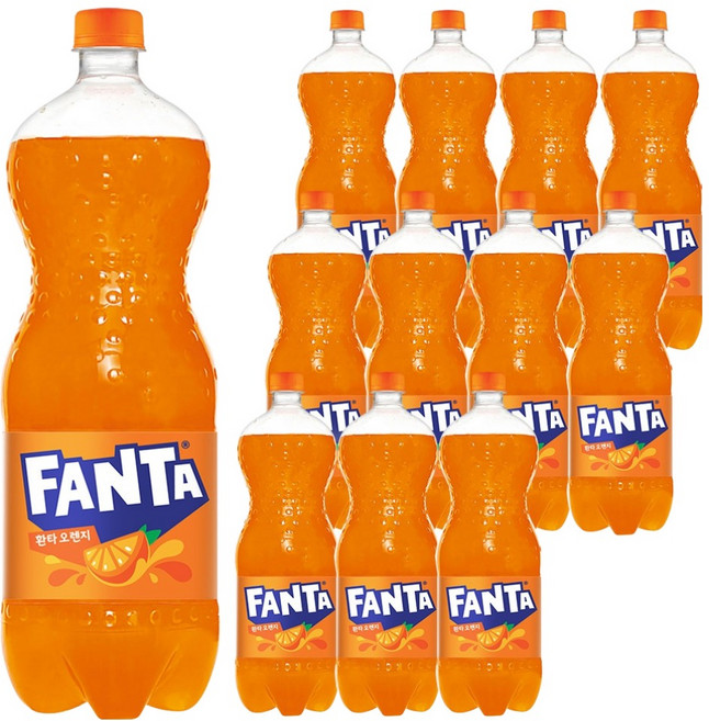 환타 오렌지, 1.5L, 12개
