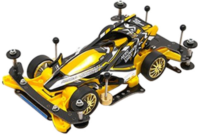 TAMIYA 田宮 Aero Thunder Shot 進階套件包 TKC版 AR底盤 迷你四驅車 92461, 混合色, 1個