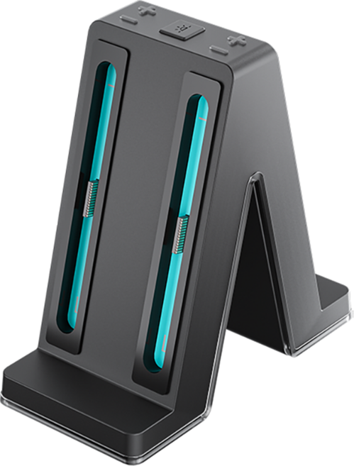 iPLAY SWITCH2 A字型座充, 黑色, 1個, HBS-2849