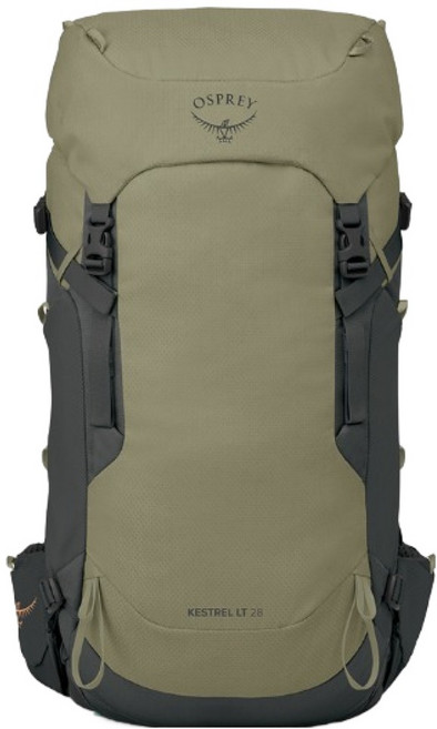 OSPREY 登山揹包 28L Kestrel LT 28 附防水罩, 橄欖棕褐色
