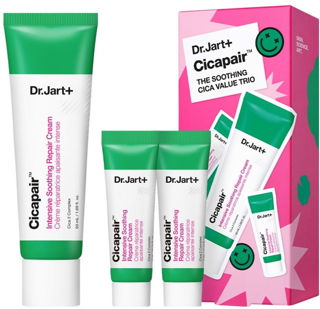 닥터자르트 더 수딩 시카 벨류 트리오 크림 50ml + 크림 7ml x 2p 세트, 1개