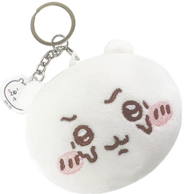 Chiikawa 吉伊卡哇 毛絨手拿鏡 鑰匙圈 第3彈, 隨機出貨, 1個, 65mm