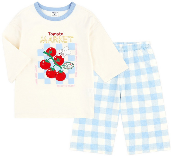 mollimelli friends Tomato Market 七分袖家居服套裝