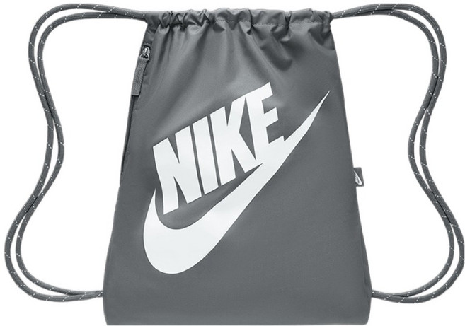 나이키 헤리티지 드로우스트링 스포츠 짐색 DC4245-084, 그레이, 1개