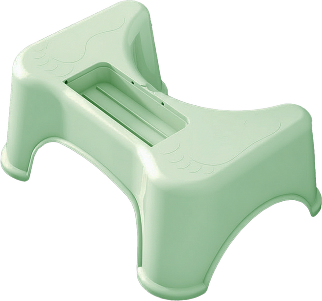 조인메이드 미끄럼방지 욕실 발받침대 핸드폰 거치형, 녹색