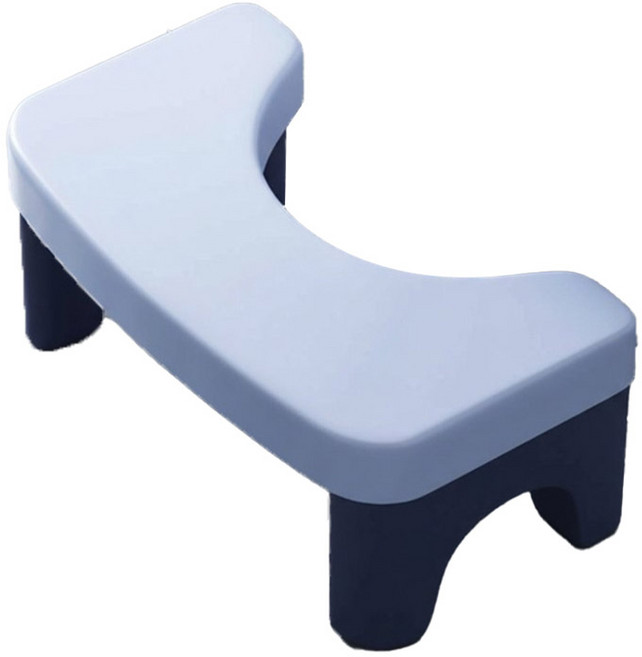 조인메이드 미끄럼방지 욕실 발받침대 플랫형, 블루