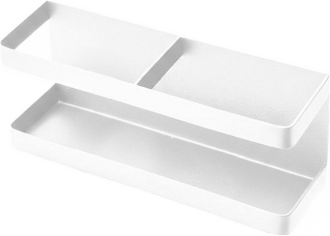 Join Made 免打孔黏貼式雨傘架 玄關收納櫃整理架, 白色磁吸式, 1個