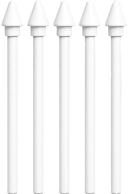 스페이스쉴드 갤럭시 탭 S펜 시리즈 호환 스탠다드 교체용 펜촉 갤럭시 탭 S11, 화이트, 5개