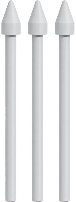 스페이스쉴드 갤럭시 탭 S펜 시리즈 호환 스탠다드 교체용 펜촉 갤럭시 탭 S10 플러스, 그레이, 3개