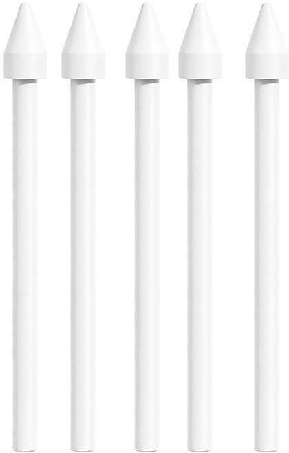 스페이스쉴드 갤럭시 탭 S펜 시리즈 호환 스탠다드 교체용 펜촉 갤럭시 탭 S7, 화이트, 5개