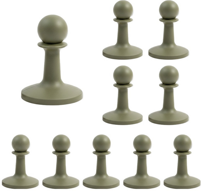 즐낚 감성 타프캡 10p, 카키