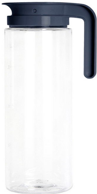 코멕스 트라이탄 원형 물병, 차콜, 2L, 1개