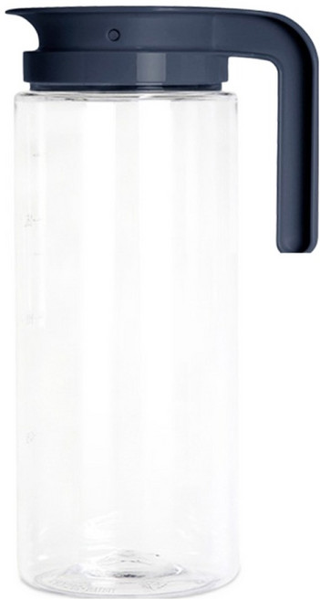 코멕스 트라이탄 원형 물병, 차콜, 1.7L, 1개