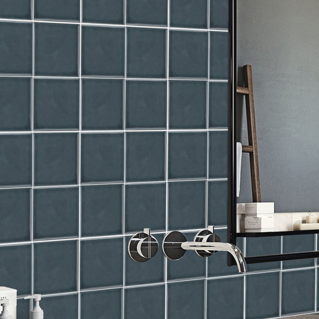 스크릿 가든 고급스러운 유럽향 단색 타일 스티커 10p, DESIGN 4