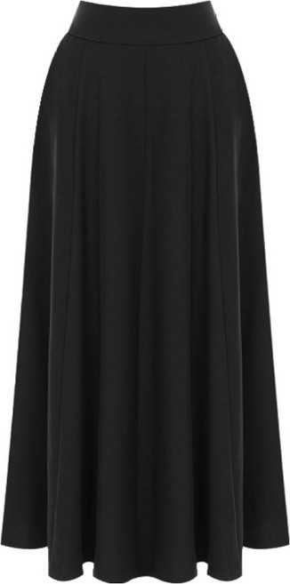 샐리 포켓 플레어 밴딩 스커트 I6A-CSK004