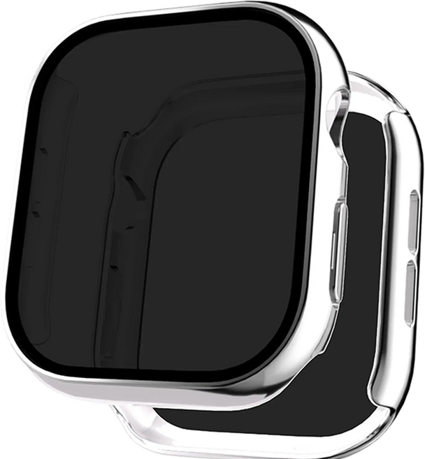 무디너리 풀커버 프라이버시 케이스, 실버, 1개