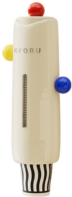 유포유 몽글 자동 종이컵 디스펜서 홀더, 1개, 베이지