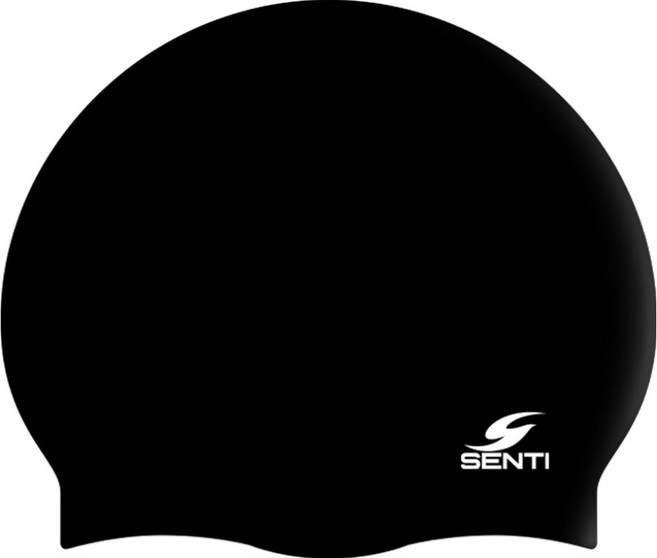 센티 솔리드 실리콘 수모, BLACK, 1개