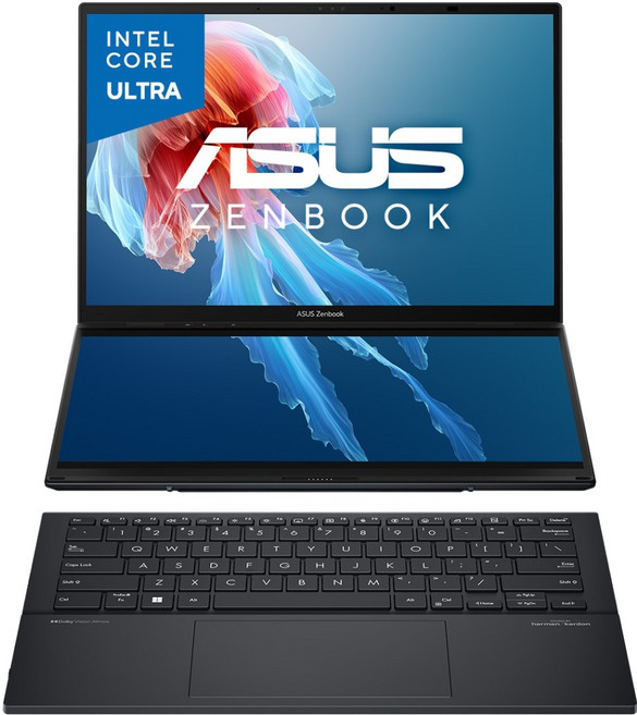 에이수스 2026 젠북 듀오 14 코어Ultra9 인텔 14세대, 잉크웰 그레이, UX8406CA-QL291W, 2TB, 32GB, WIN11 Home