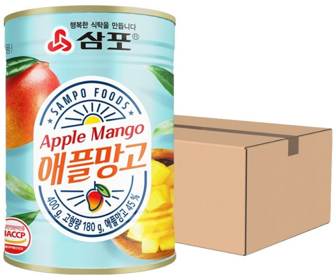 삼포 애플망고, 24개, 400g