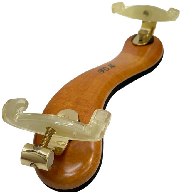 FOM 바이올린 원목 어깨받침 3/4~4/4 ME-001, 1개, 브라운