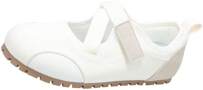 슈펜 여성용 웨빙 스트랩 로우 메리제인 구두 HPCR6GA306