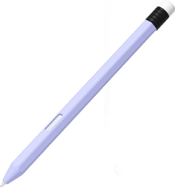 SPACE SHIELD Galaxy Tab S Pen 相容 Focus Pencil 矽膠保護殼 Galaxy Tab S11 Ultra, 薰衣草紫, 1個