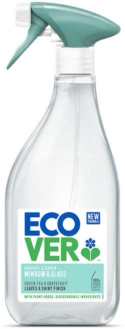 ECOVER 宜珂 綠能生態玻璃清潔劑, 1個, 500ml