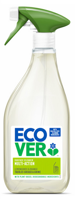 ECOVER 宜珂 廚房及各式表面清潔劑 檸檬草 + 柑橘, 1個, 500ml