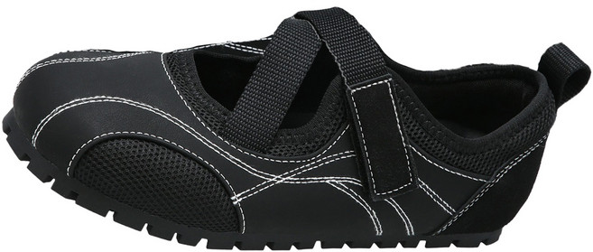 SHOOPEN 女款織帶低跟瑪莉珍鞋 HPCR6GA306