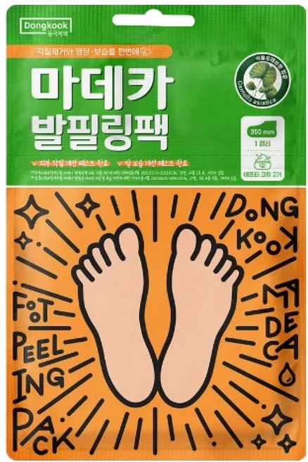 동국제약 마데카 발필링팩 20g + 애프터크림 2g x 2p 세트, 1세트 - 쿠팡